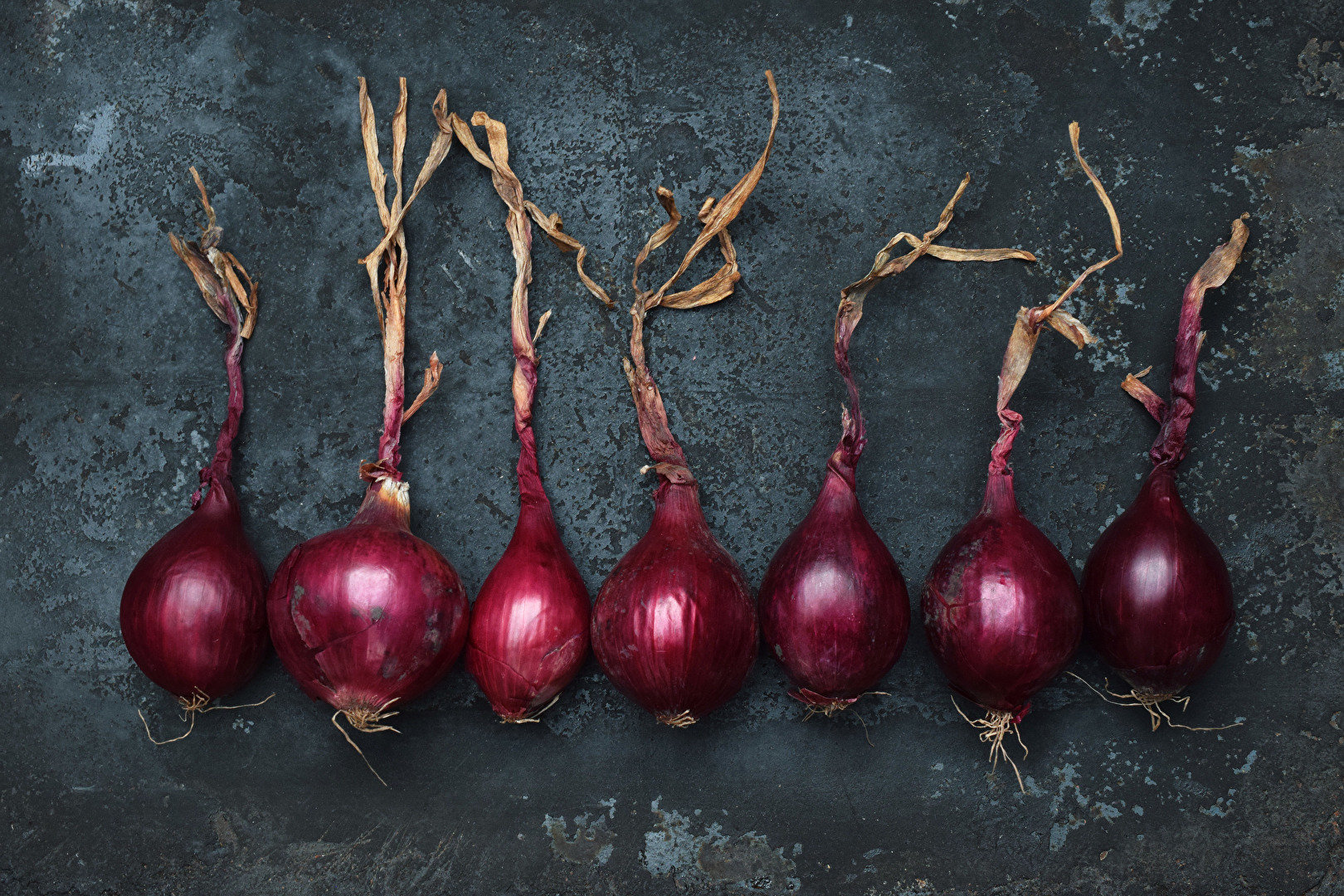 Rote Zwiebeln