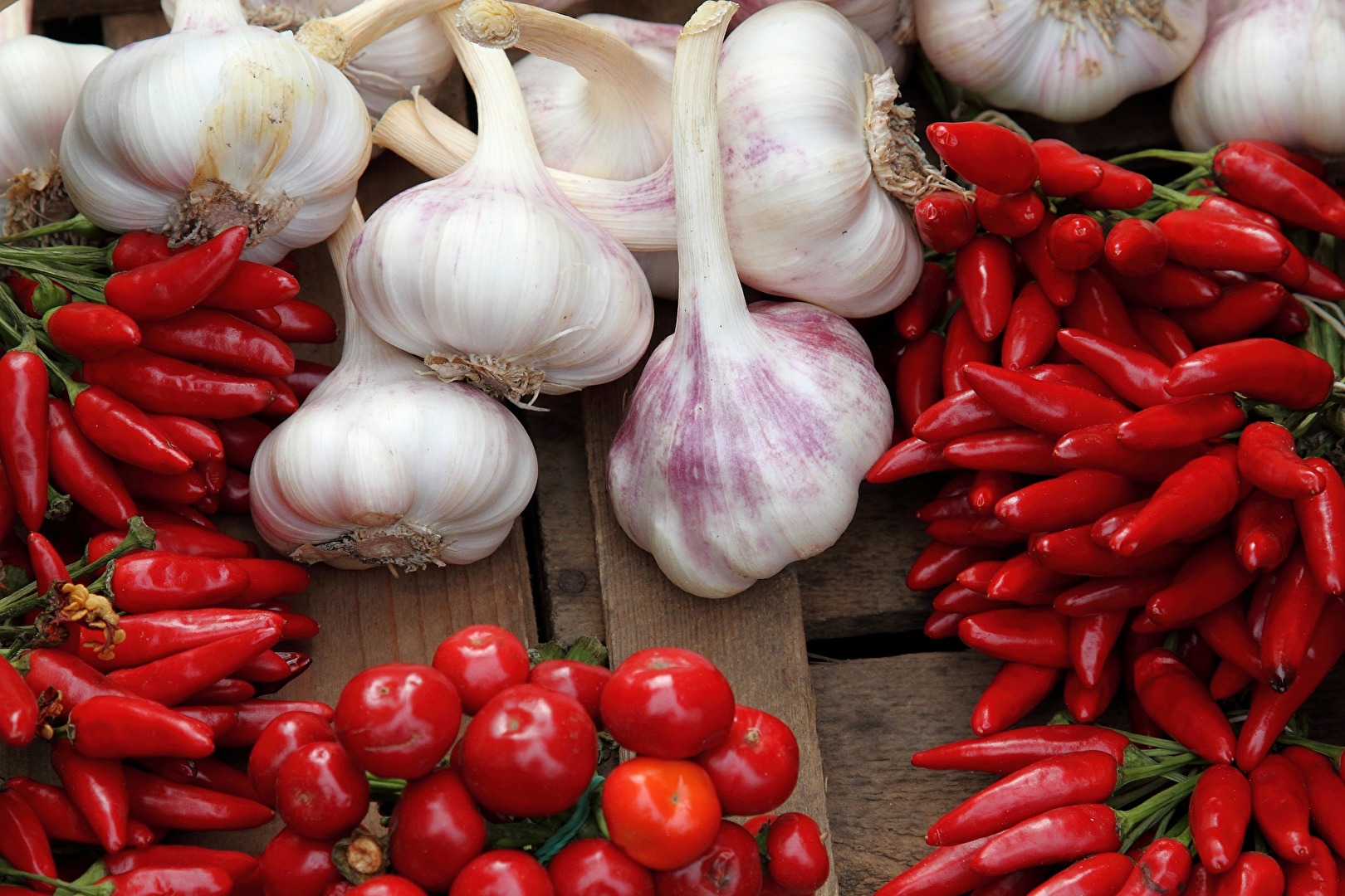 Rot sind die scharfen Dinge ... Ernte