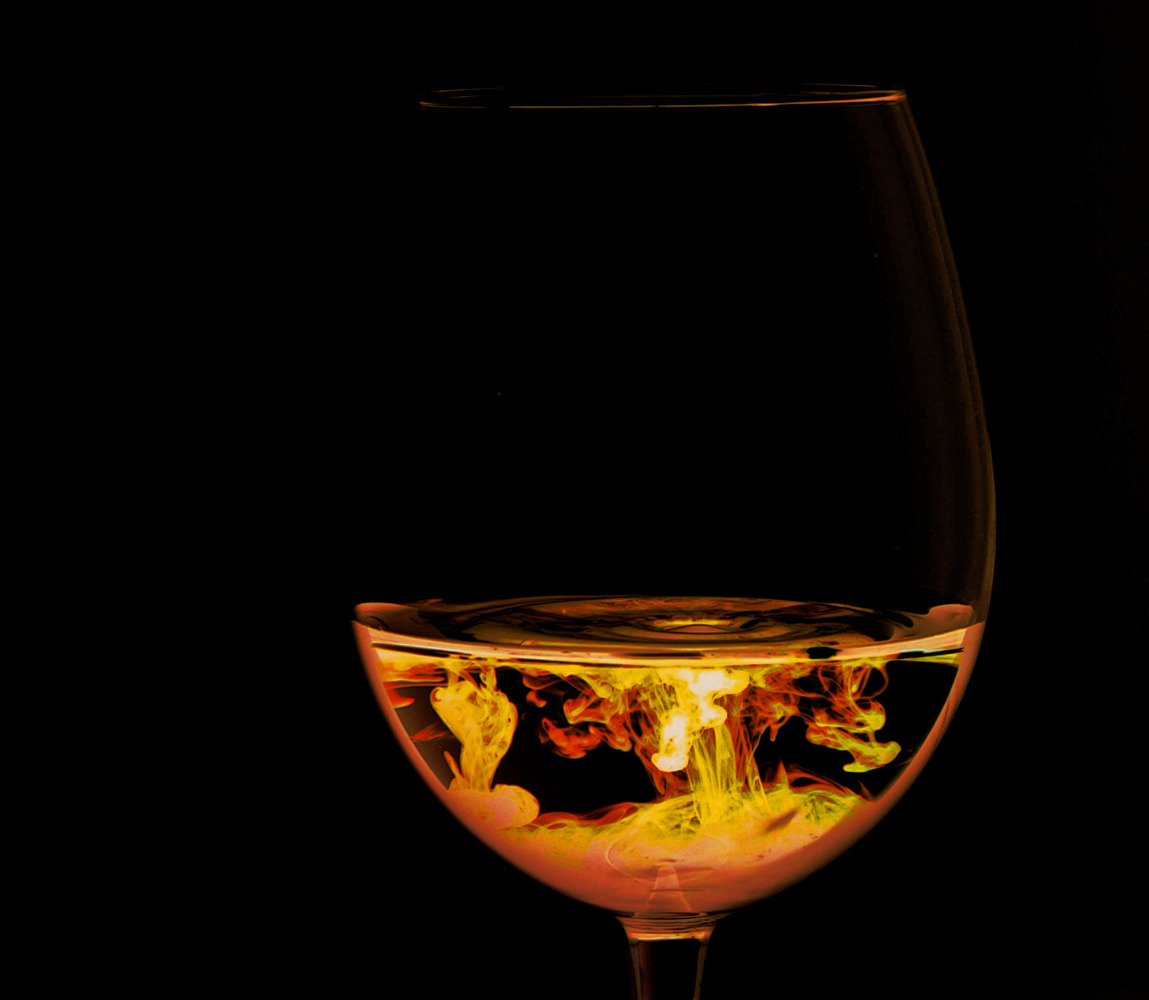 Alkohol foc al vidre