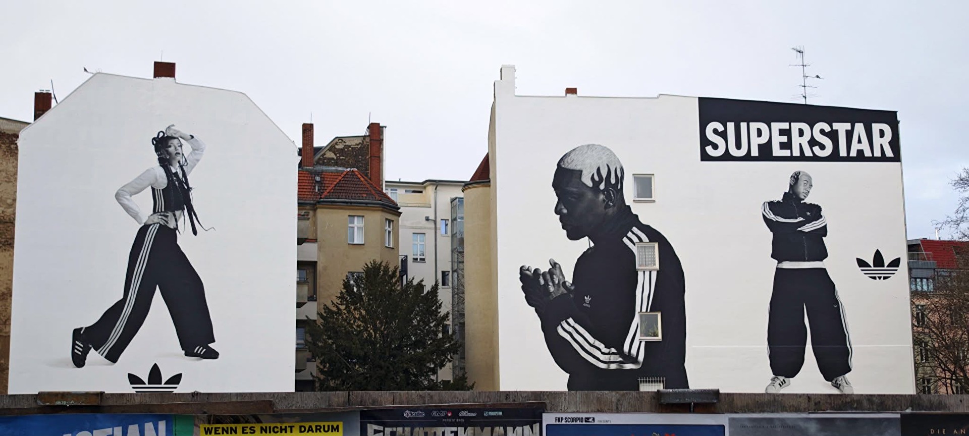 AdiDas SuperStars Graffity Werbung