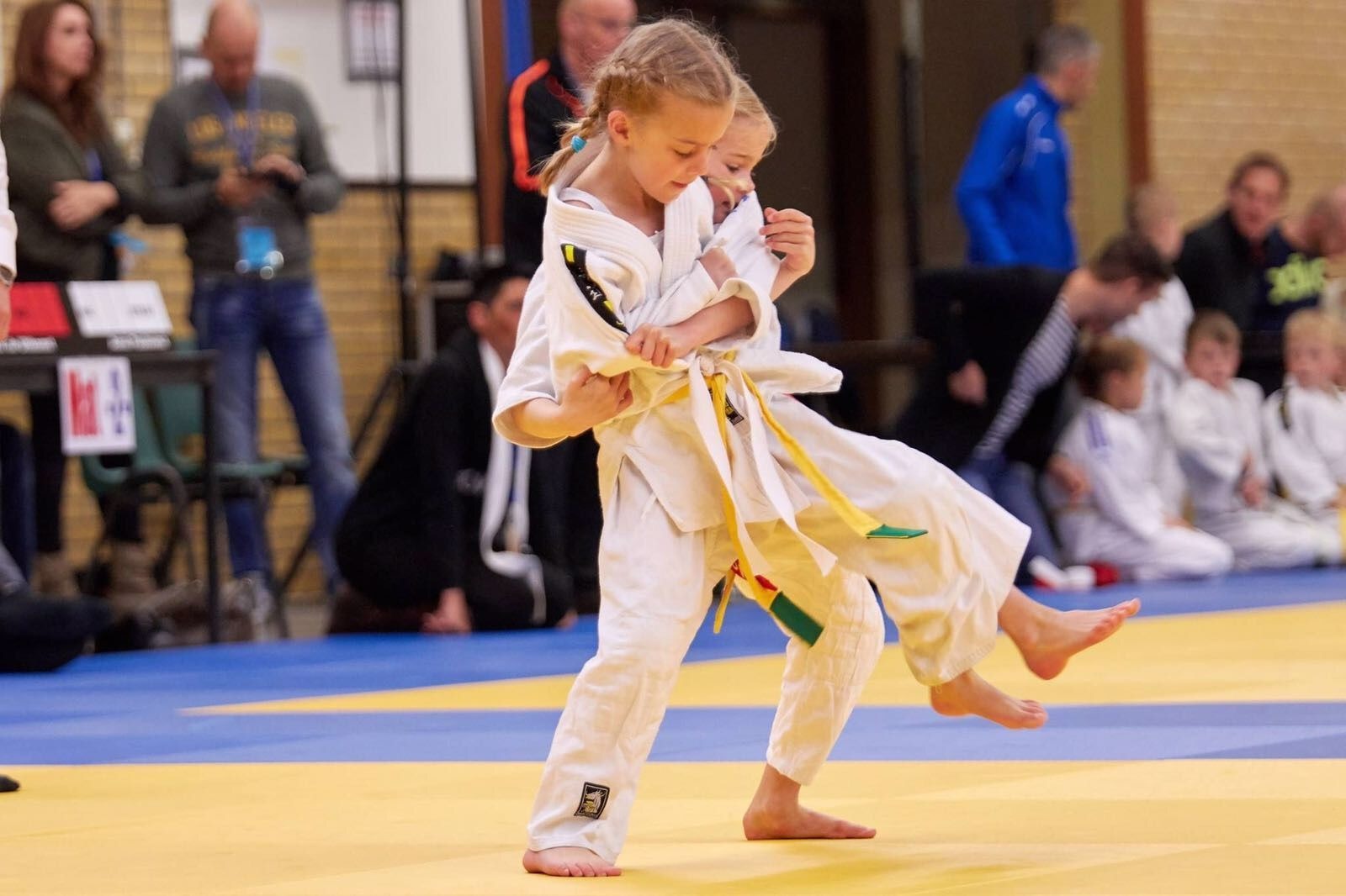 Judo Mädchen, 2007 in Schweden aufgenommen