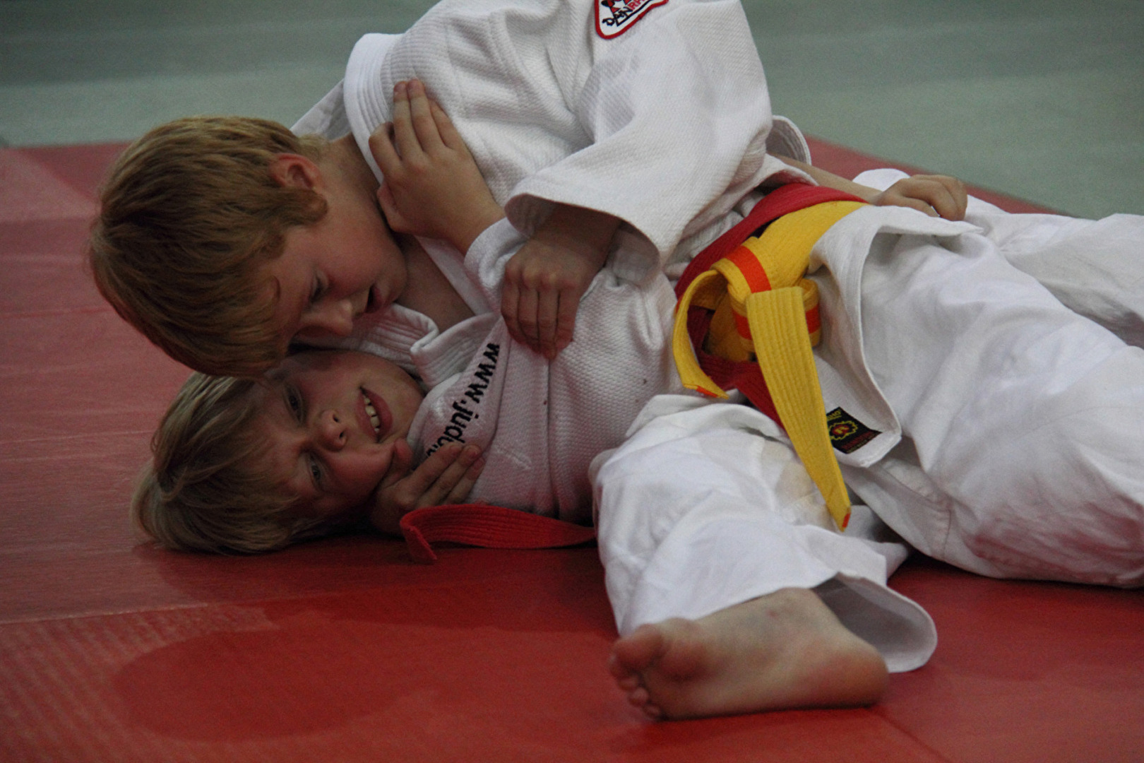 Judo,Kinde aus Bautzen / Sachsen beim Tunier in Dresden