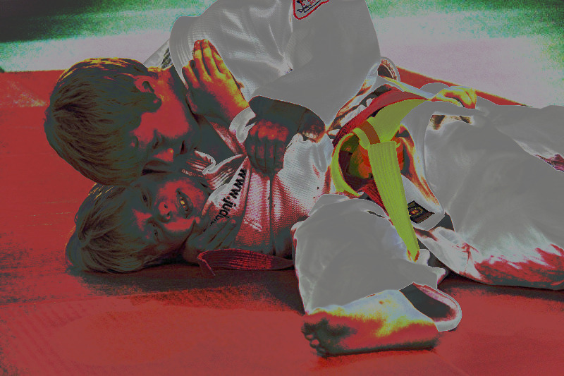 Judo,Kindertraining in Bautzen / Sachsen, mit GIMP bearbeitet