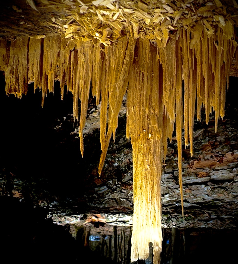 Keine Tropfsteinhöhle (Bild einfach mal um 180 Grad drehen)