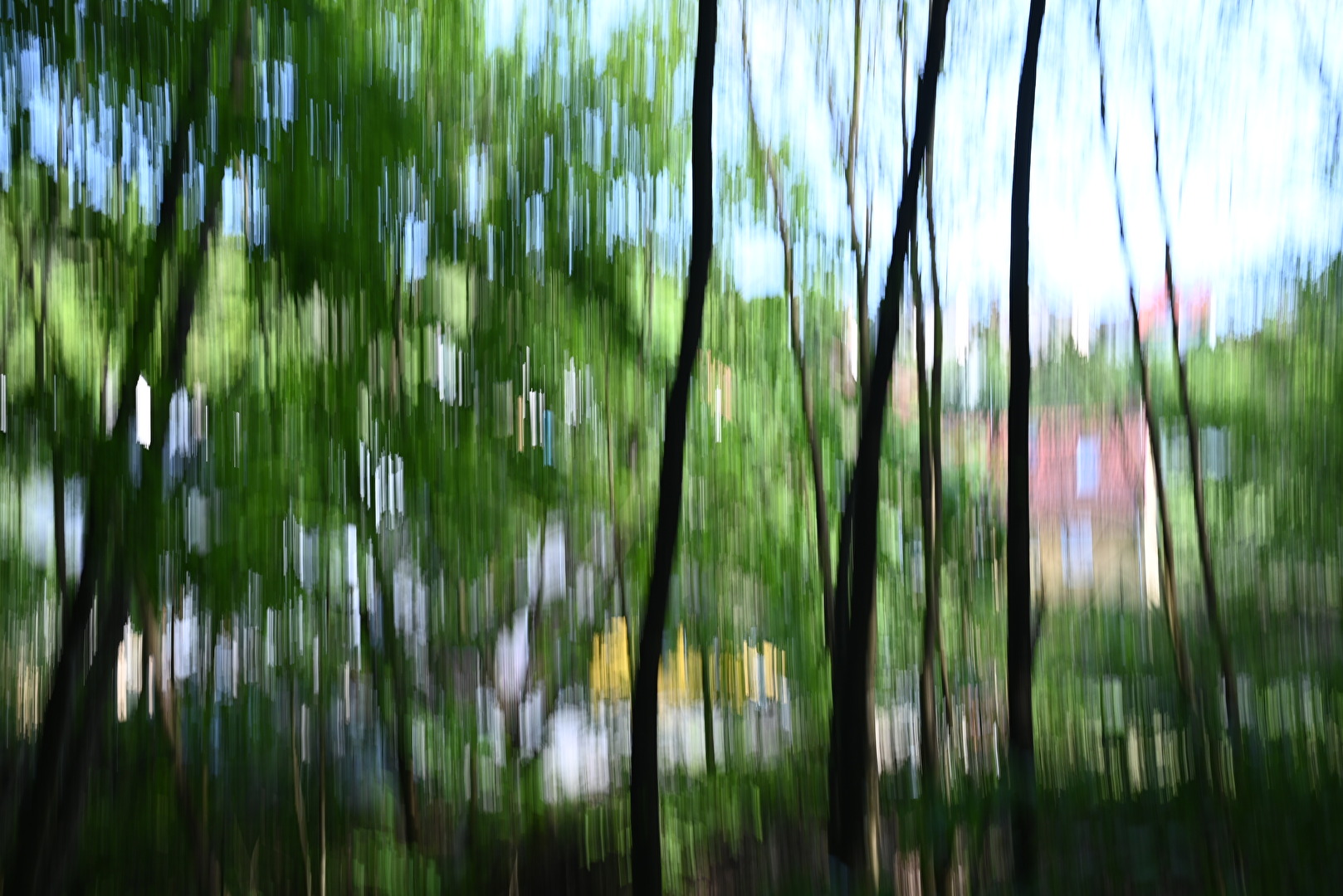 Siedlung im Wald