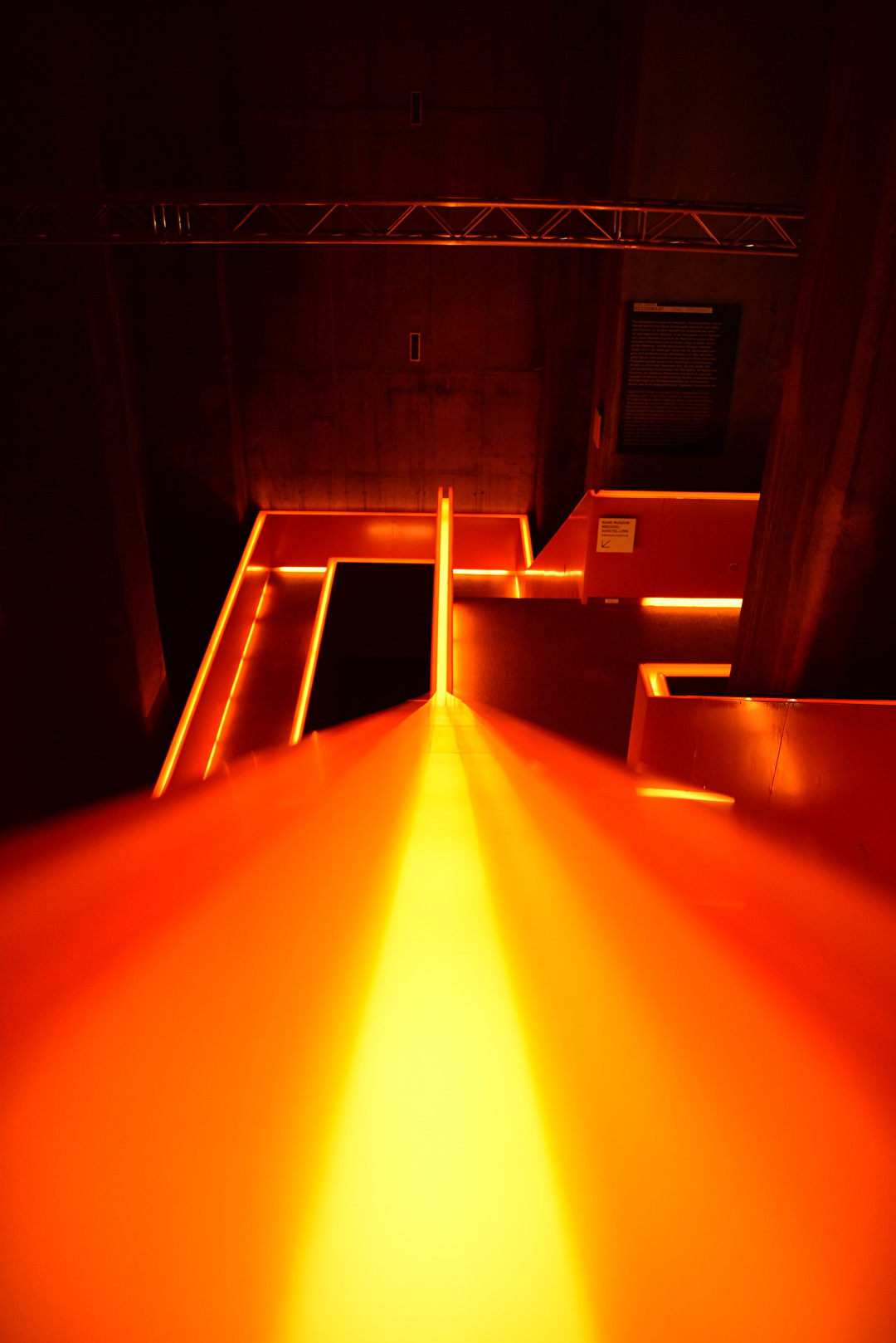 Handlauf - Treppenabgang auf Zeche Zollverein