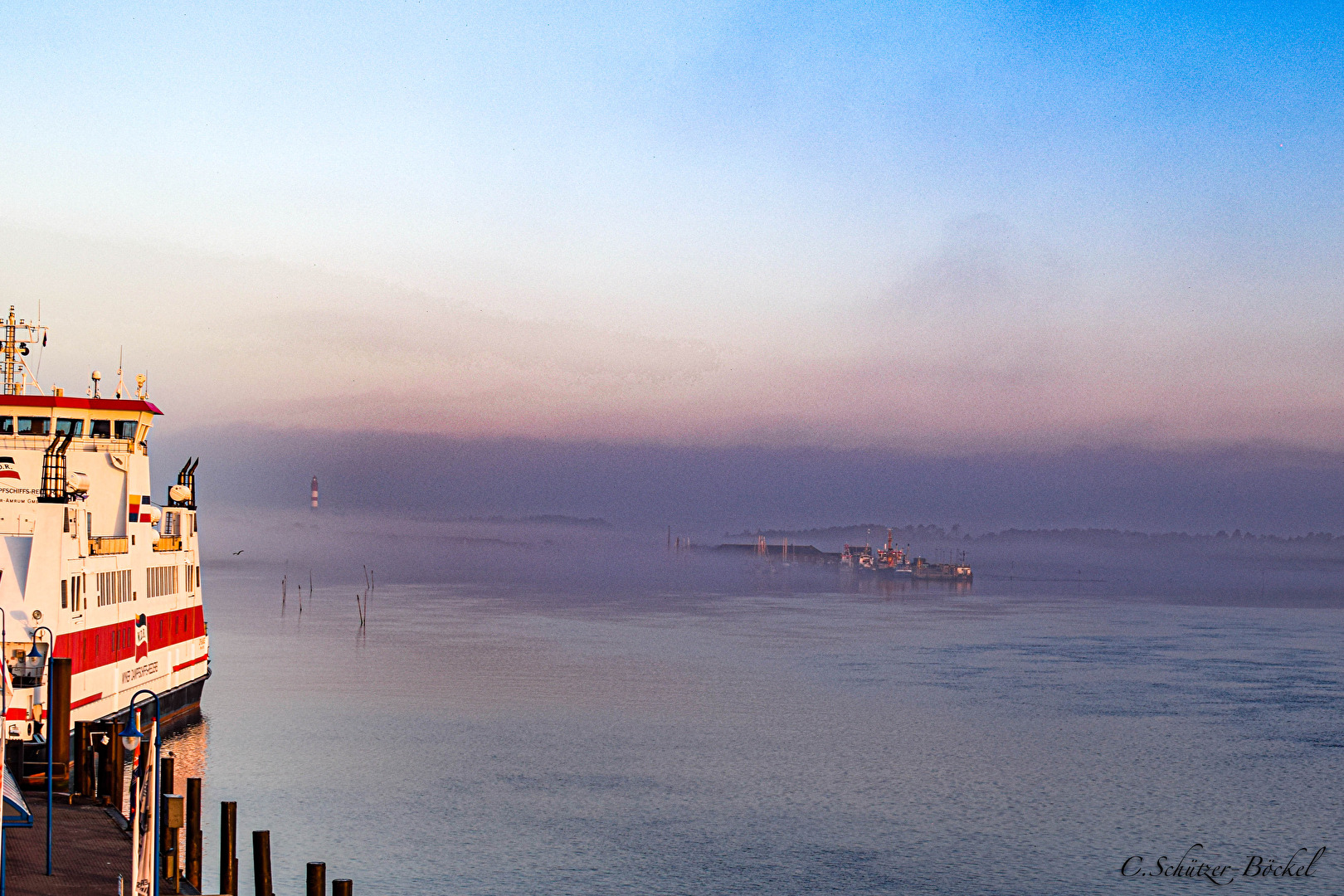 W.D.R Fähre auf Amrum