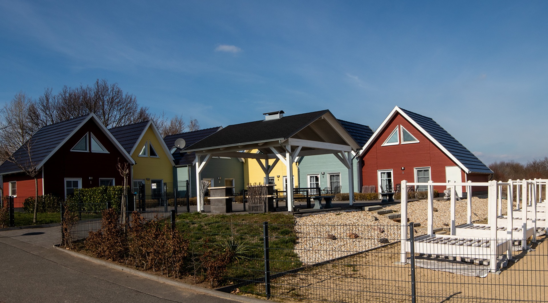 Ferienhäuser am Goitzschesee