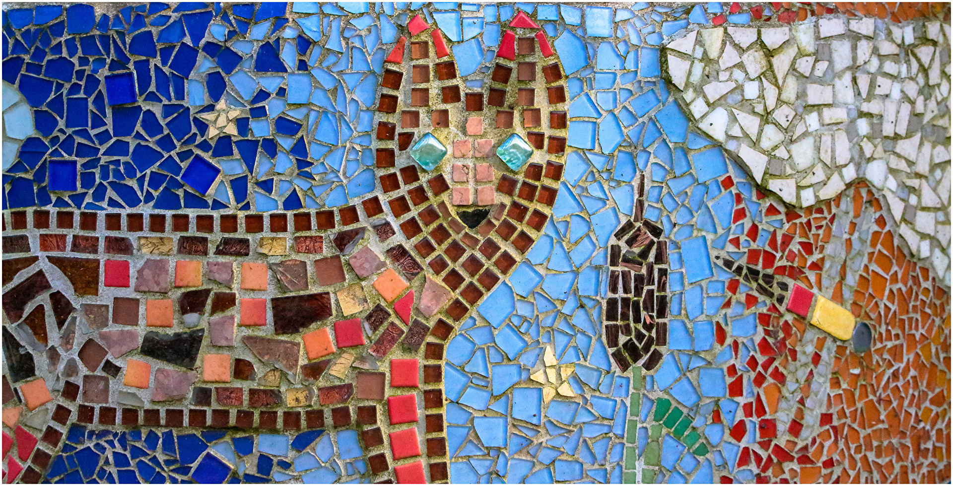 Wasserschöpfstellen-Mosaik