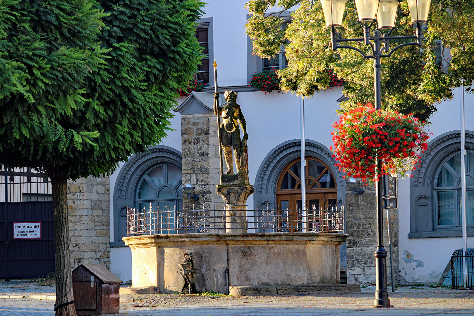 Der Wenzelsbrunnen in Naumburg