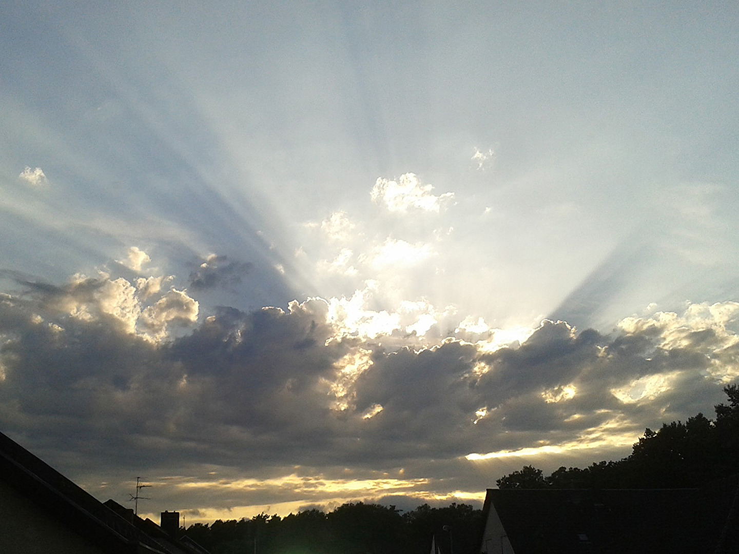 Blick aus dem Fenster