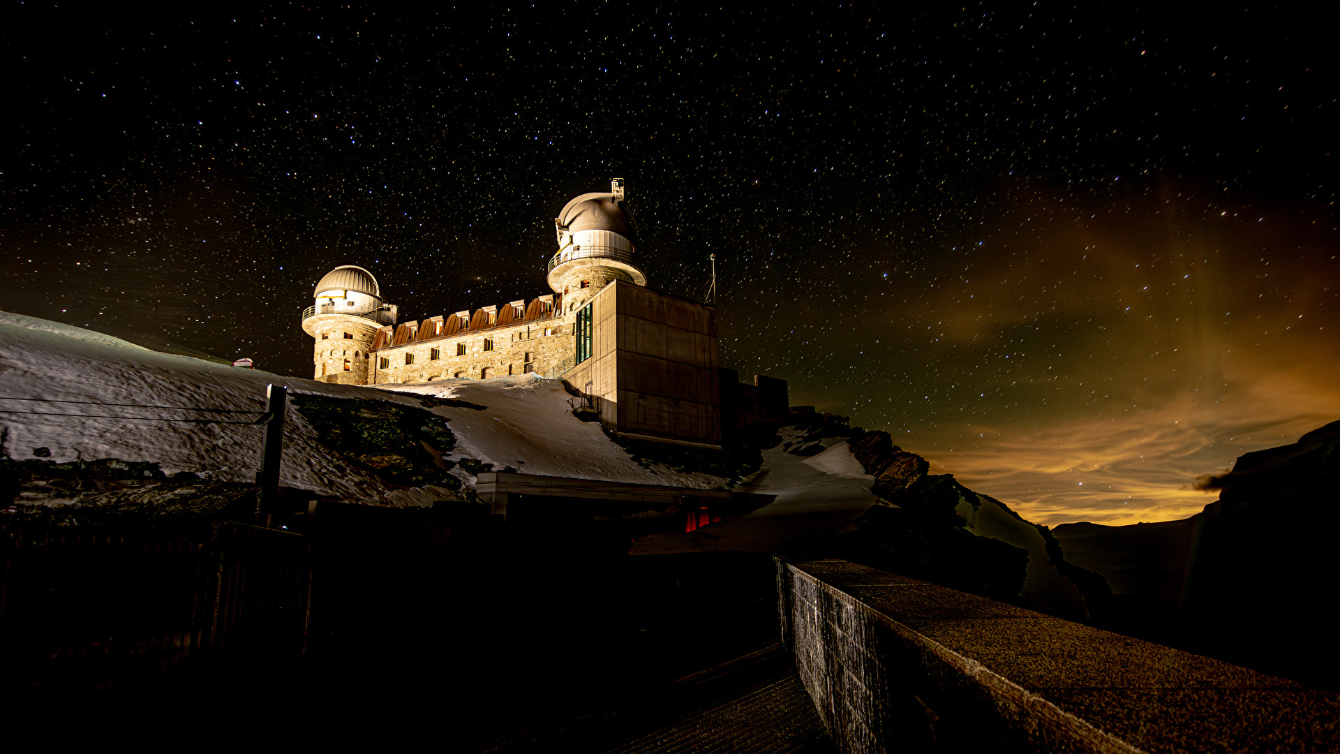 Gornergrat by Night