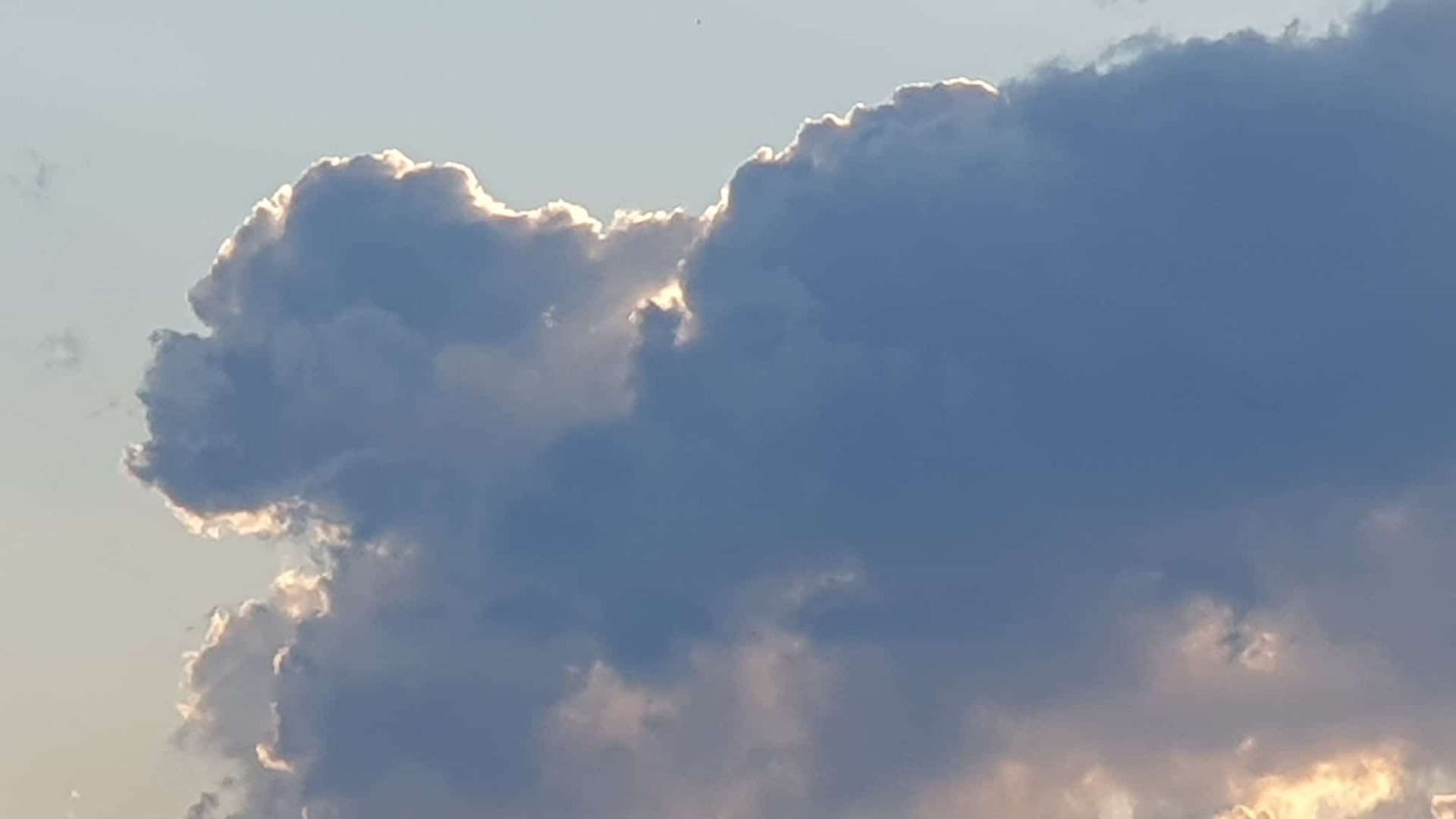 Wolkenformation