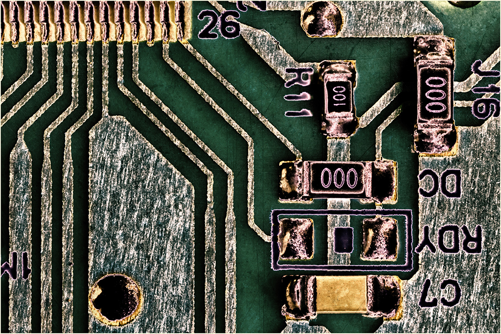 Mal schnell ein altes Diskettenlaufwerk zerlegt.