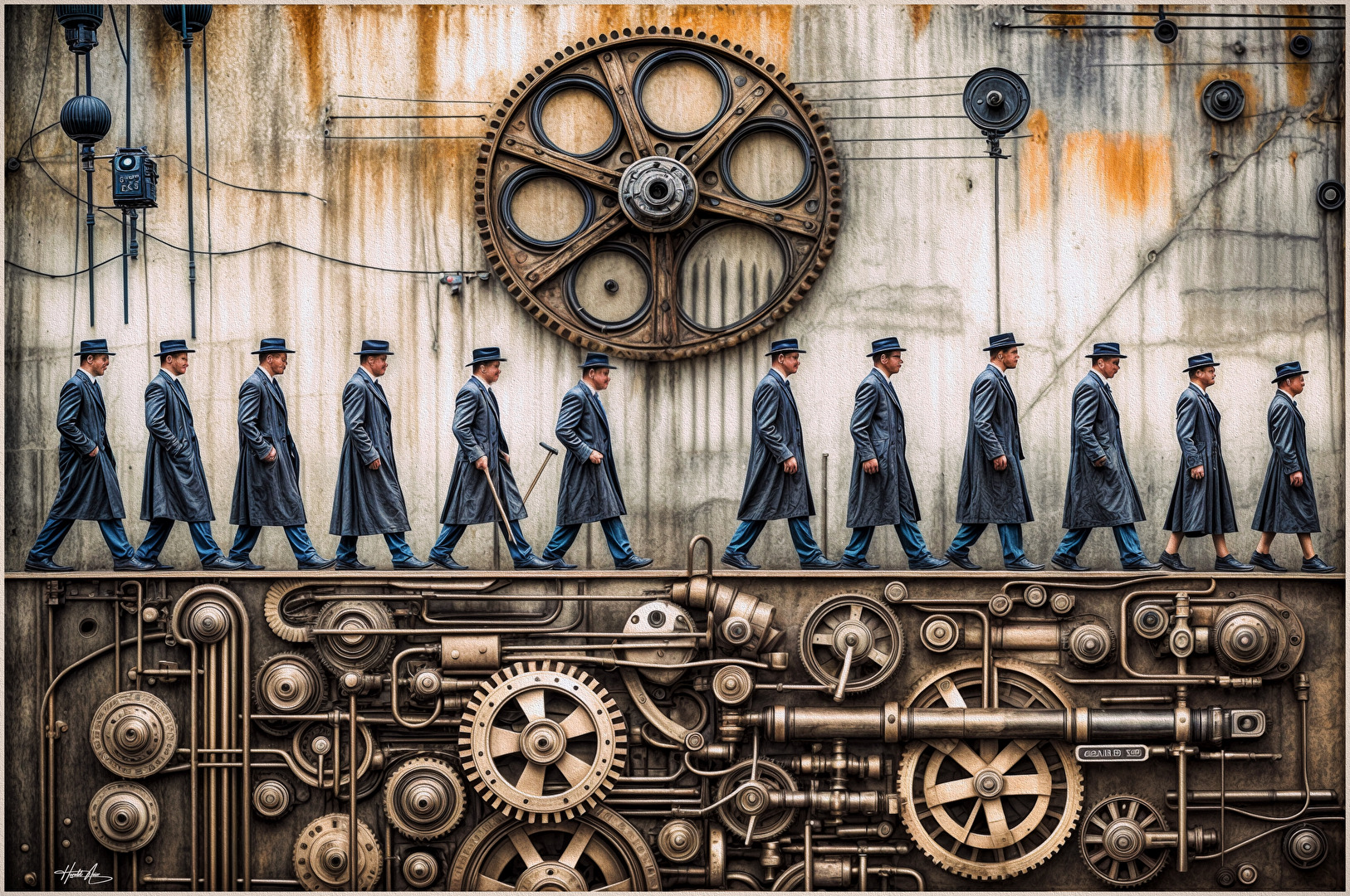 Im Takt der Maschine!