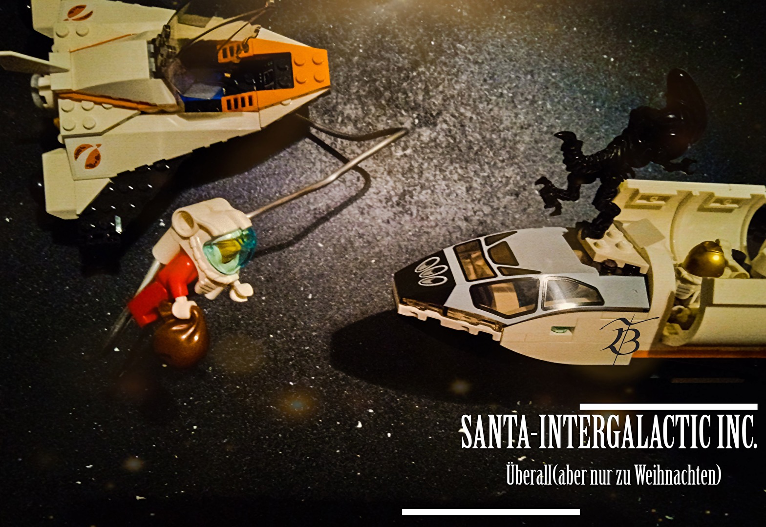 #weihnachten Santa-Intergalactic INC