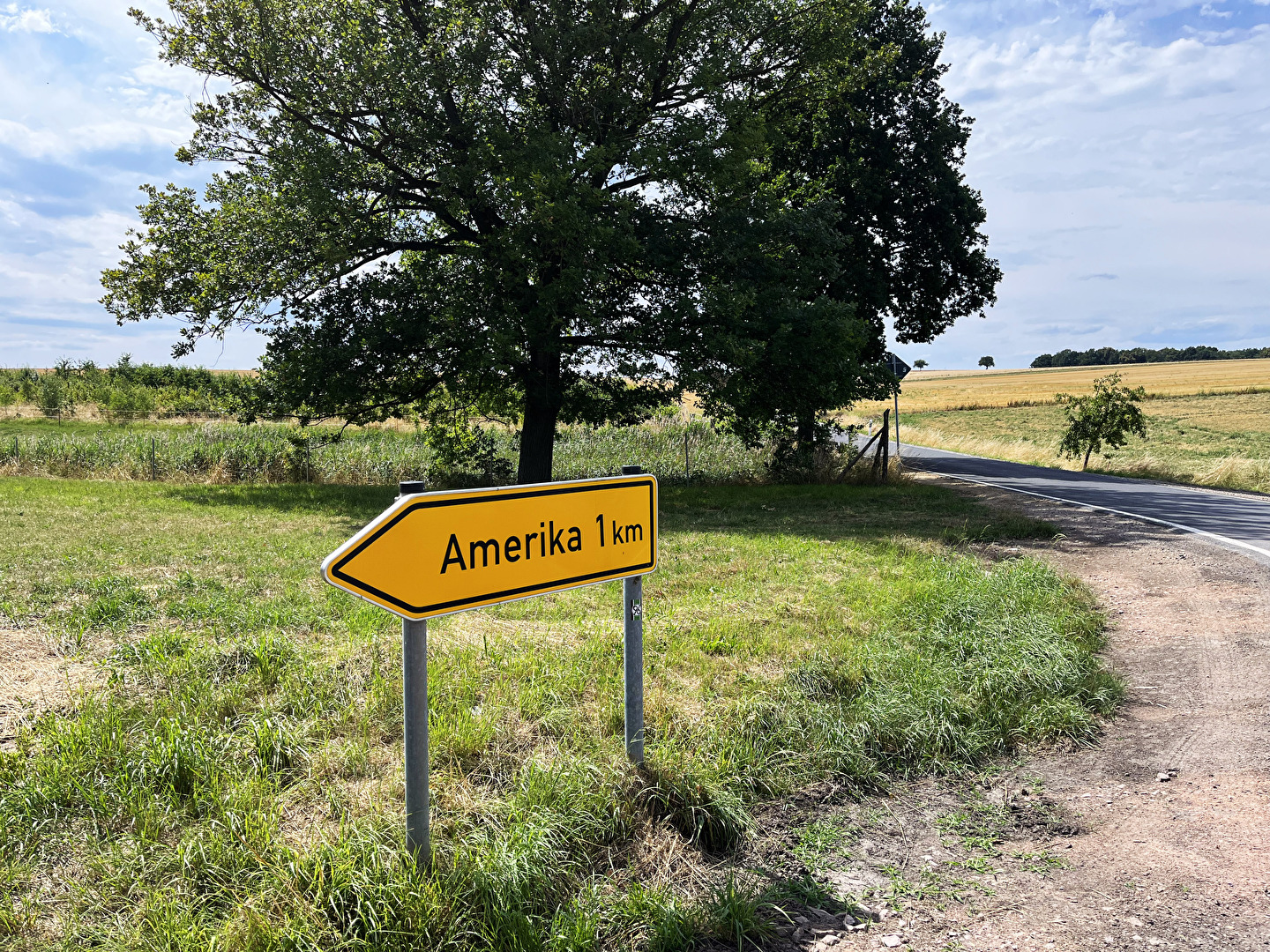 ich war mal schnell in Amerika...