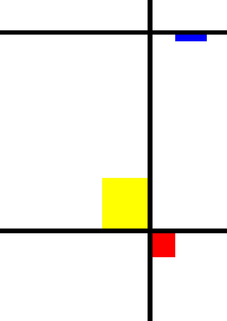 #Geometrie Kein Mondrian...