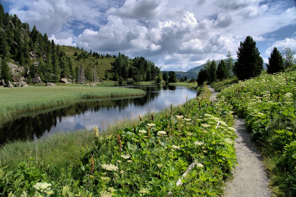 Der Windebensee in den Kärntner Nockbergen