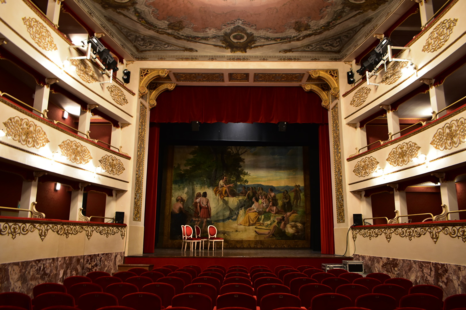 Stadttheater, Pieve di Cento (Bologna, Italien)