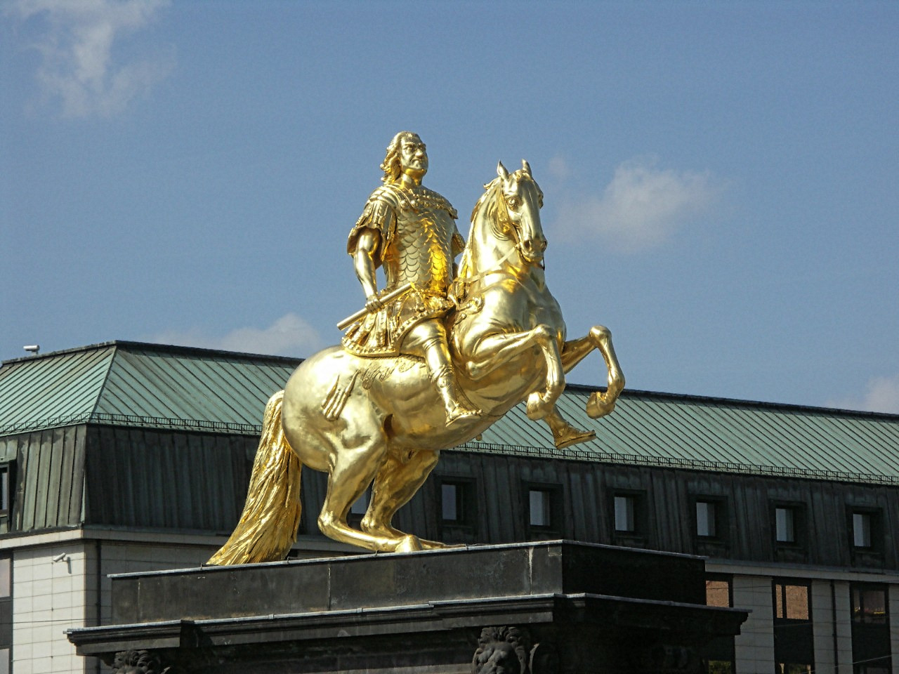 Reiterdenkmal vom Kurfürst August dem starken