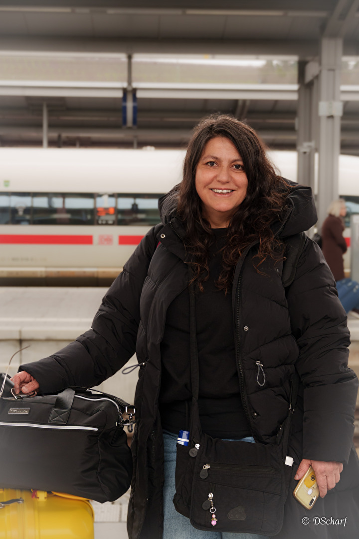 Portrait am Bahngleis