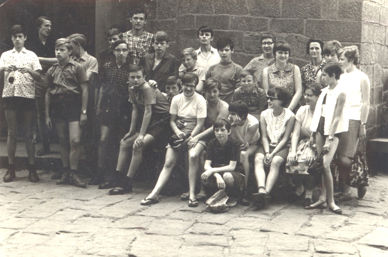 2) Klassenfahrt 8. Klasse 1968