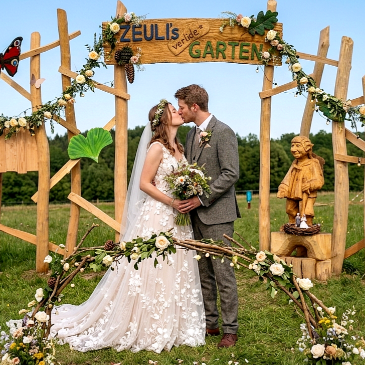 Hochzeitspaar Fotoshooting