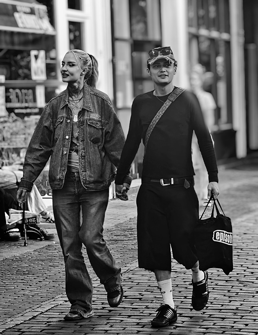 Glücklich in Amsterdam