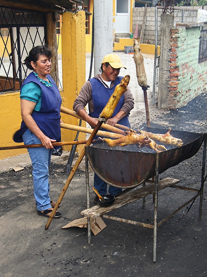 Streetfotografie - Fast Food Quito