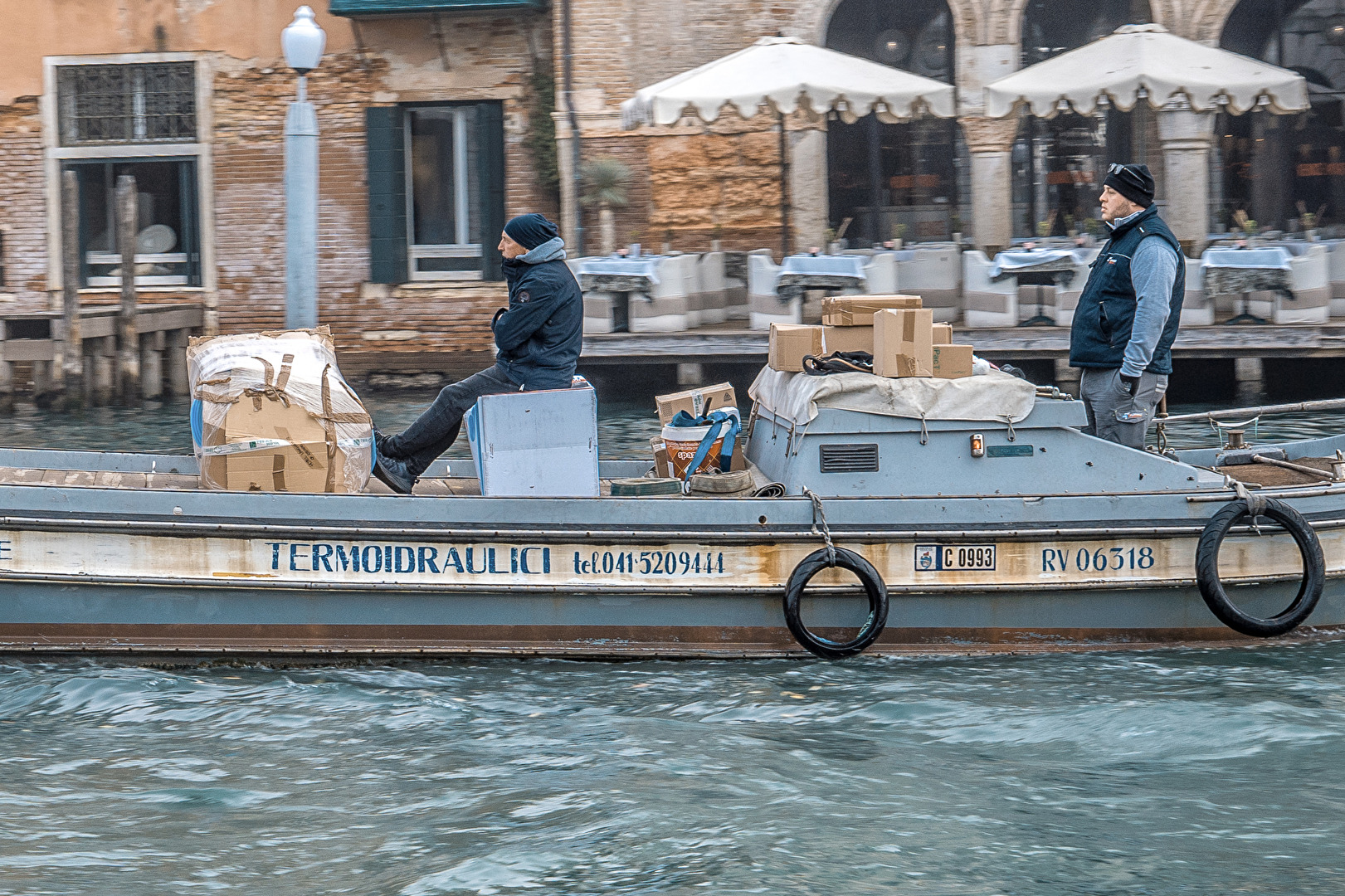 Die Heizungsbauer kommen