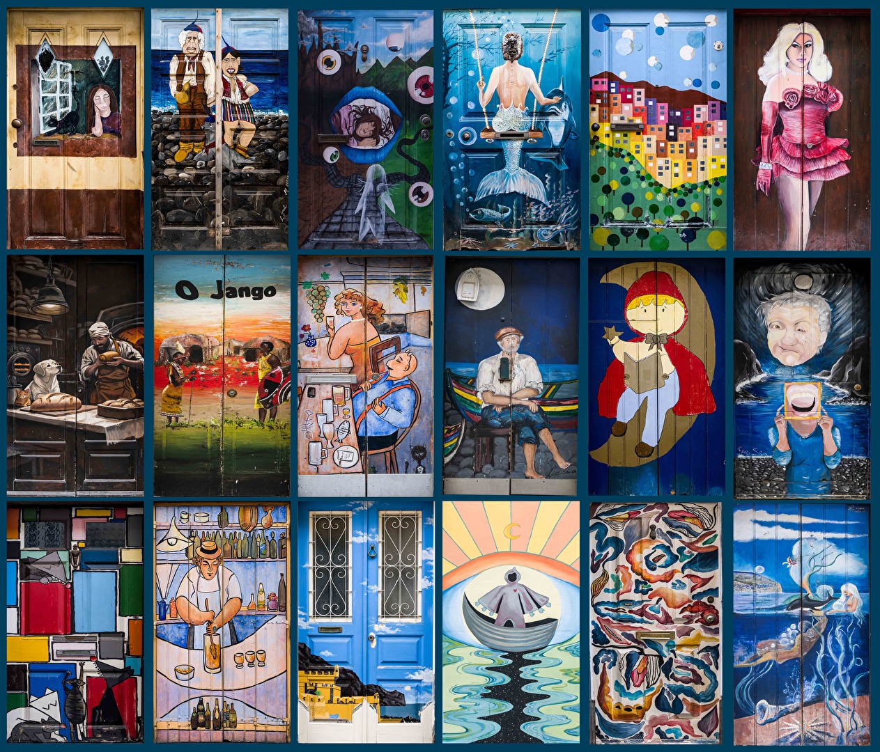 Tür an Tür an Tür an ....