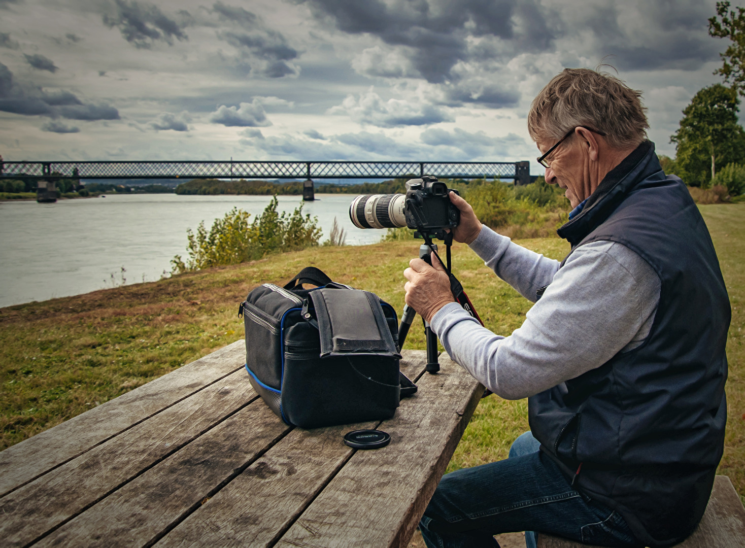 Senoir und sein Hobby
