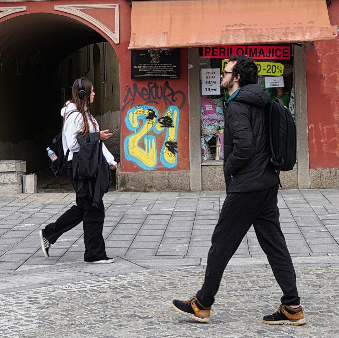 jeder geht seinen Weg