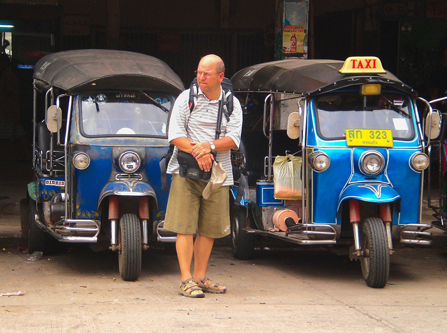 als Packpacker in Thailand