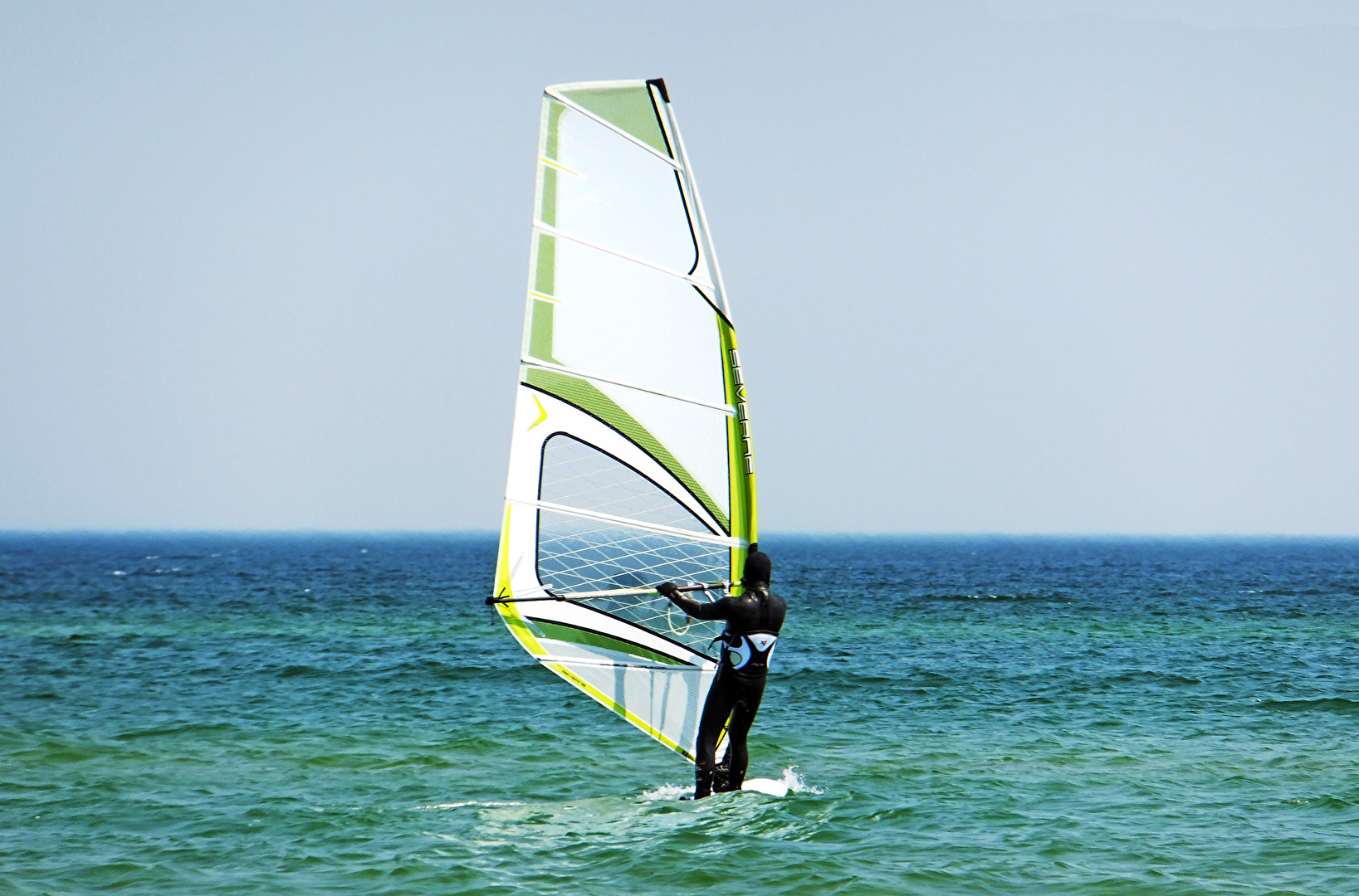 Sport Surfen im Wind