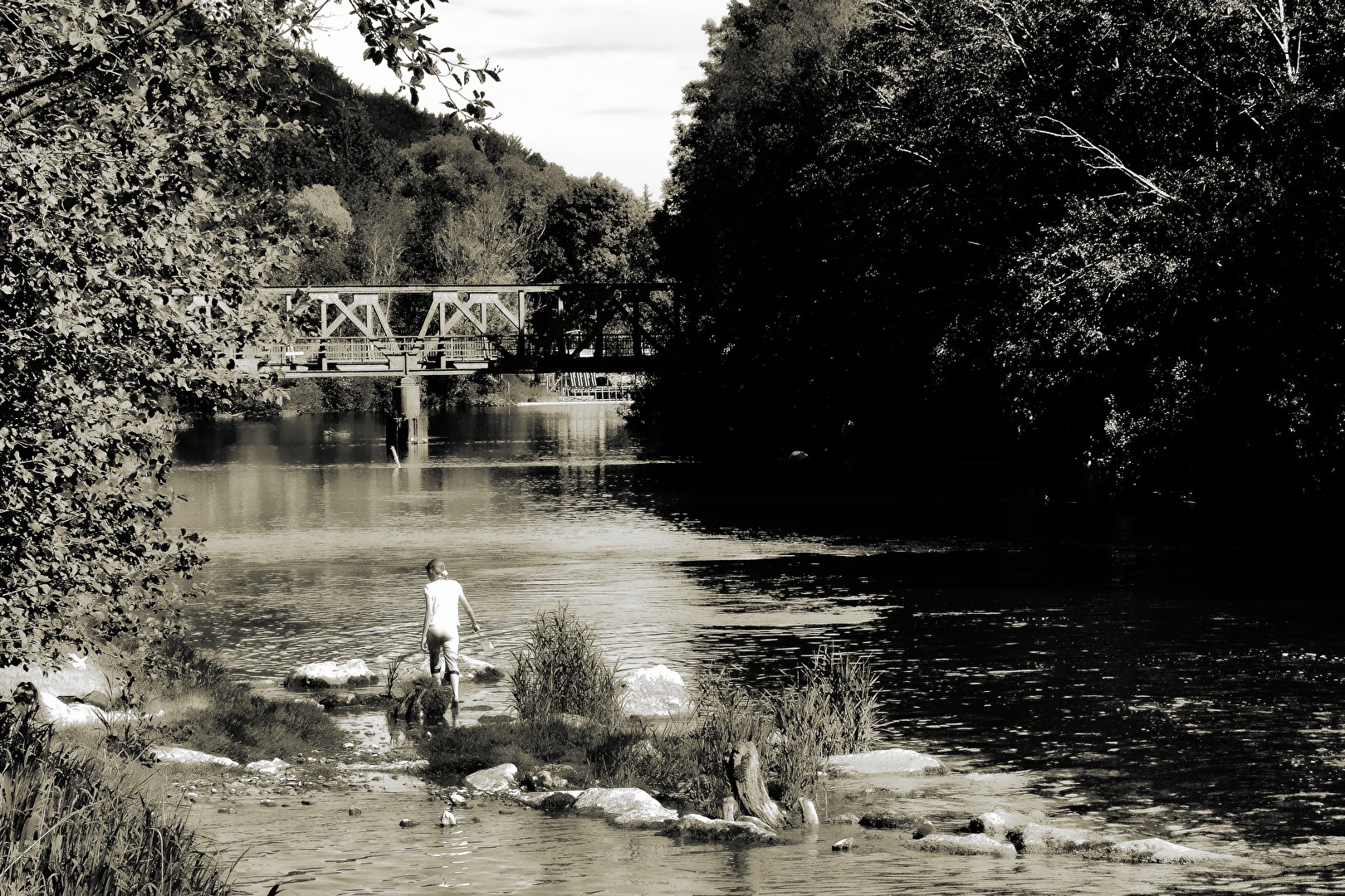 Down by the riverside