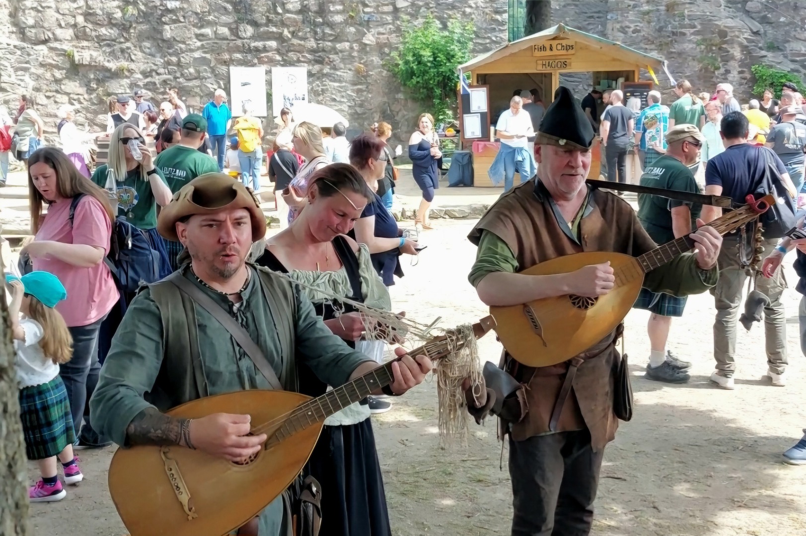 Schottisch-Keltischer Mittelaltermarkt auf der Burg Lindenfels / Odenwald - 1