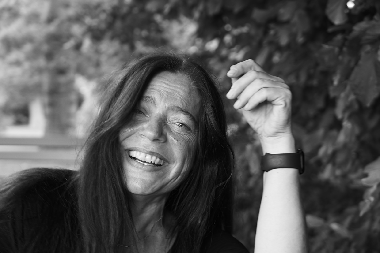 Das Lachen einer Frau