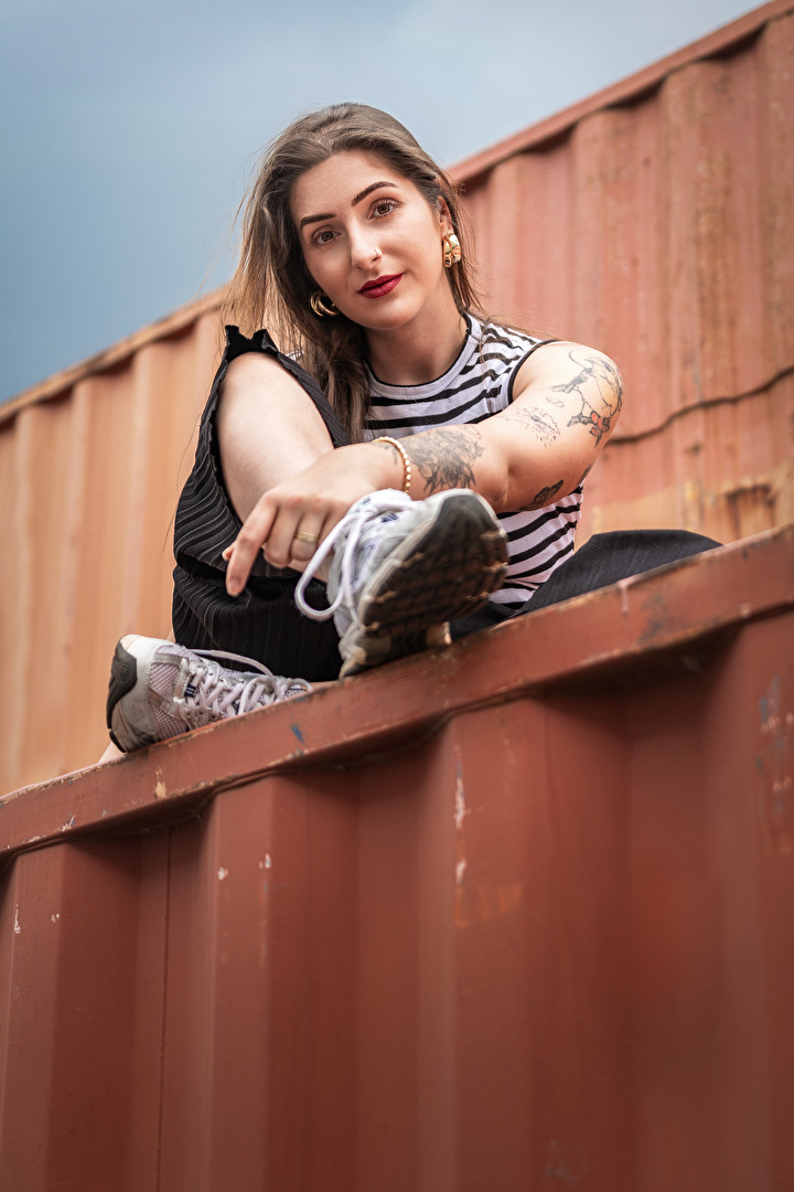 Jasmine auf den Containern
