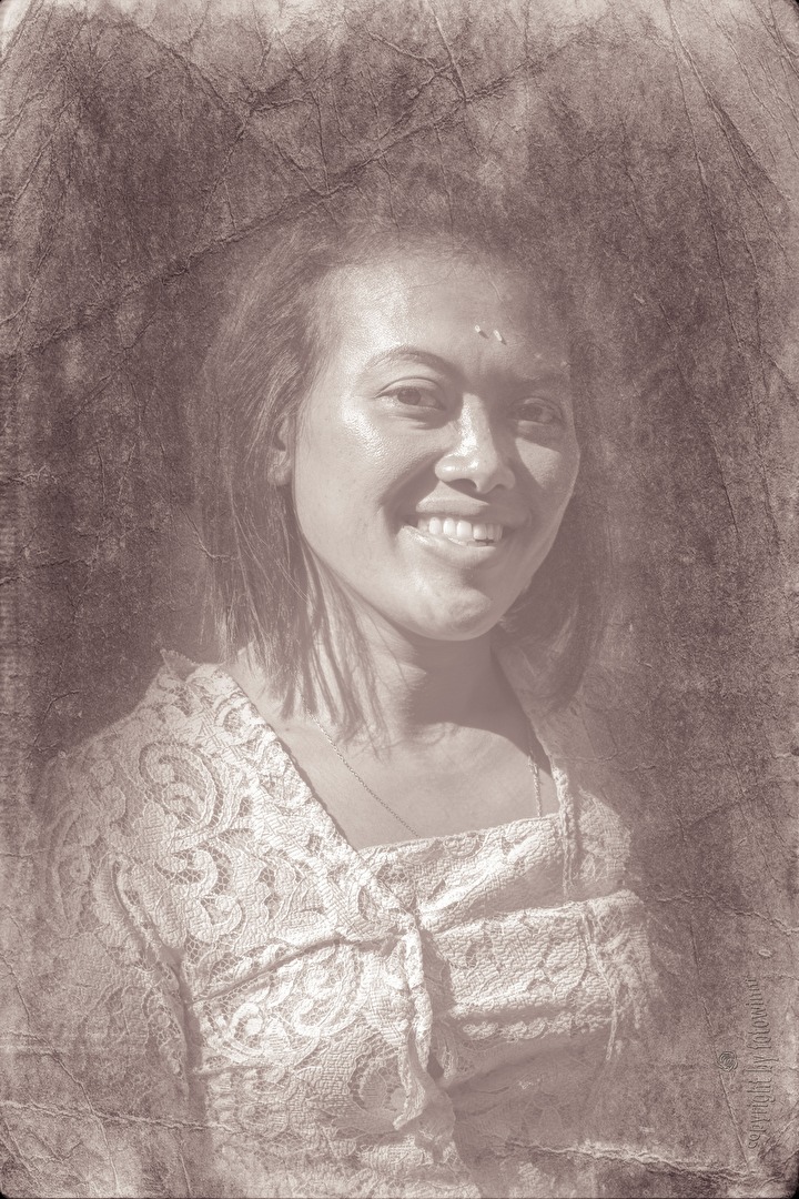 #Monochrom - Agung (Schwiegertochter meines Freundes Oka in Batuan/Bali)