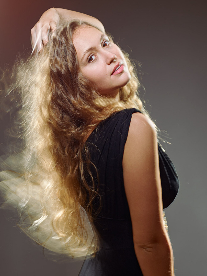 Portrait mit Bewegungsunschärfe