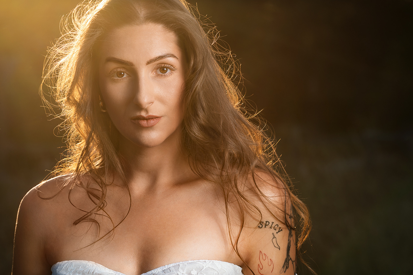 Jasmine im Gegenlicht