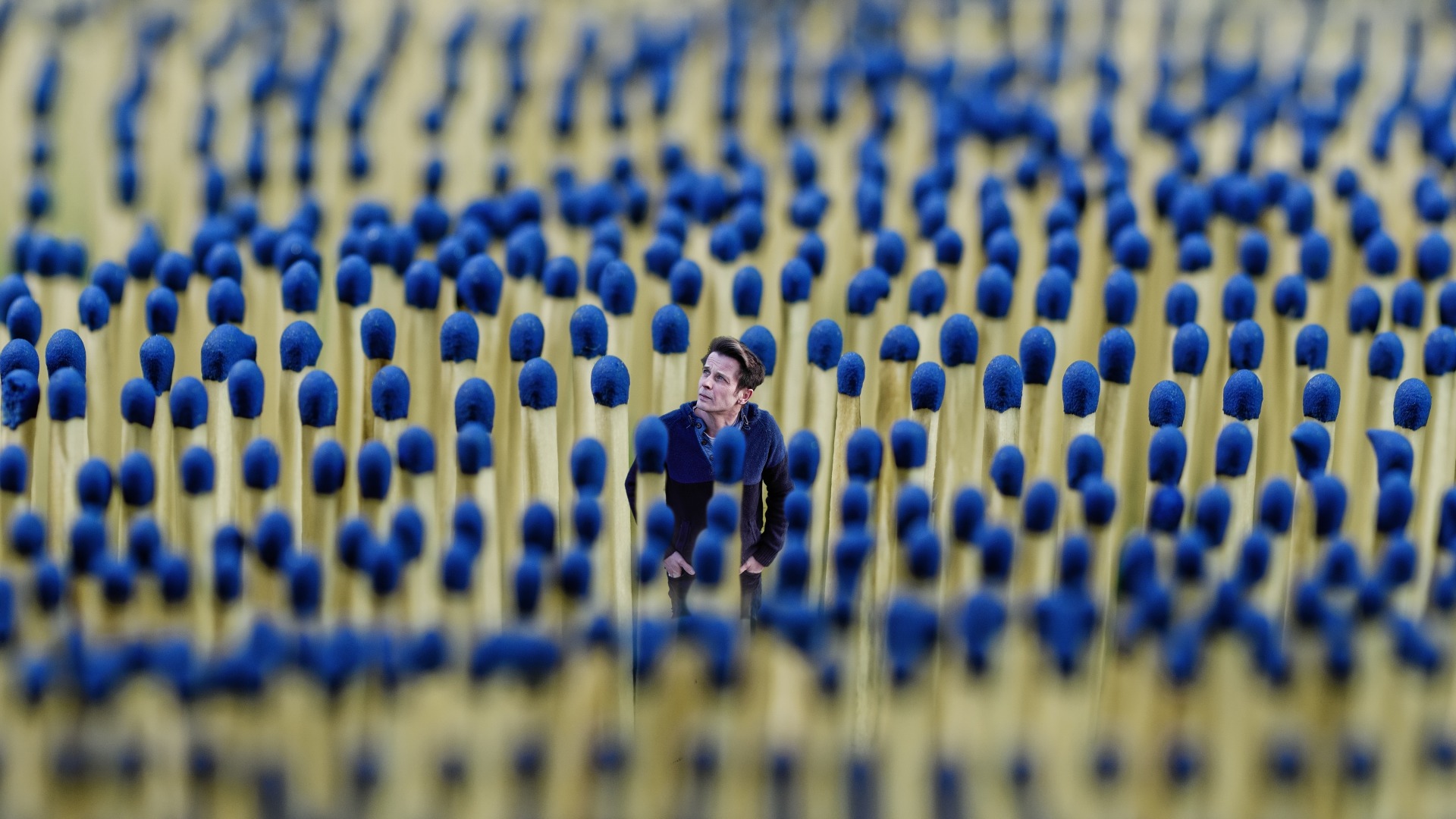 Einer von  vielen....Selbstprotrait...