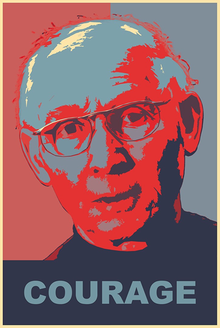 #Portrait im Shepard Fairey Stiel