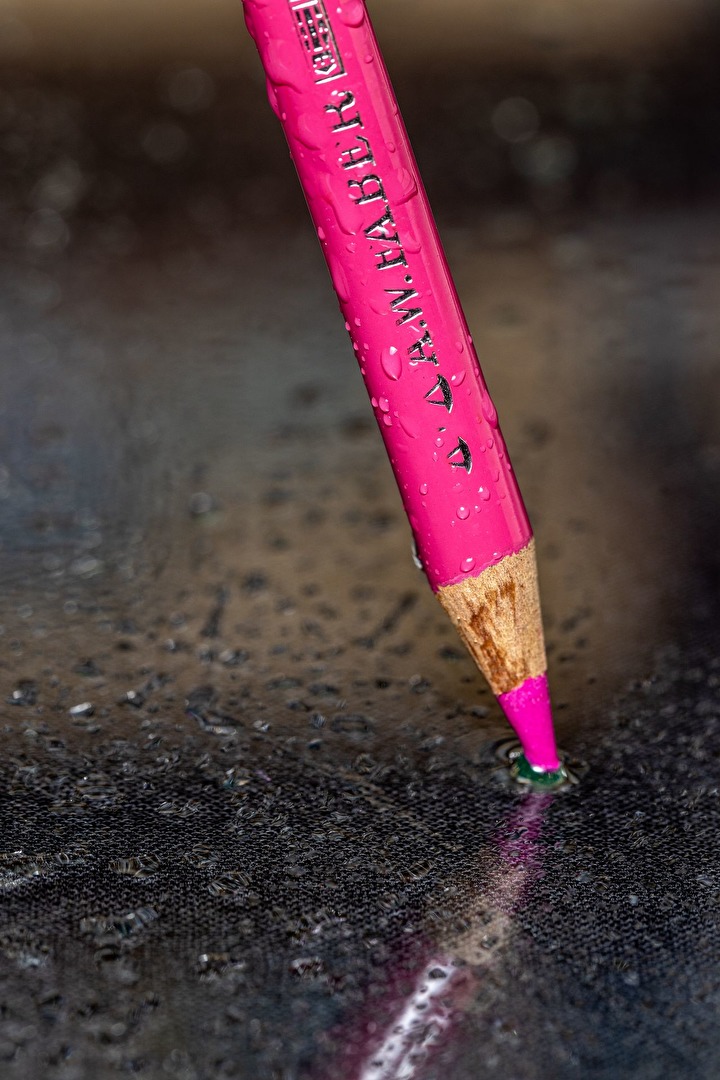 Der nasse Stift Schreibmaschine