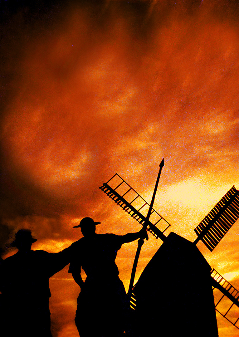 Don Quichote und Sancho Panza