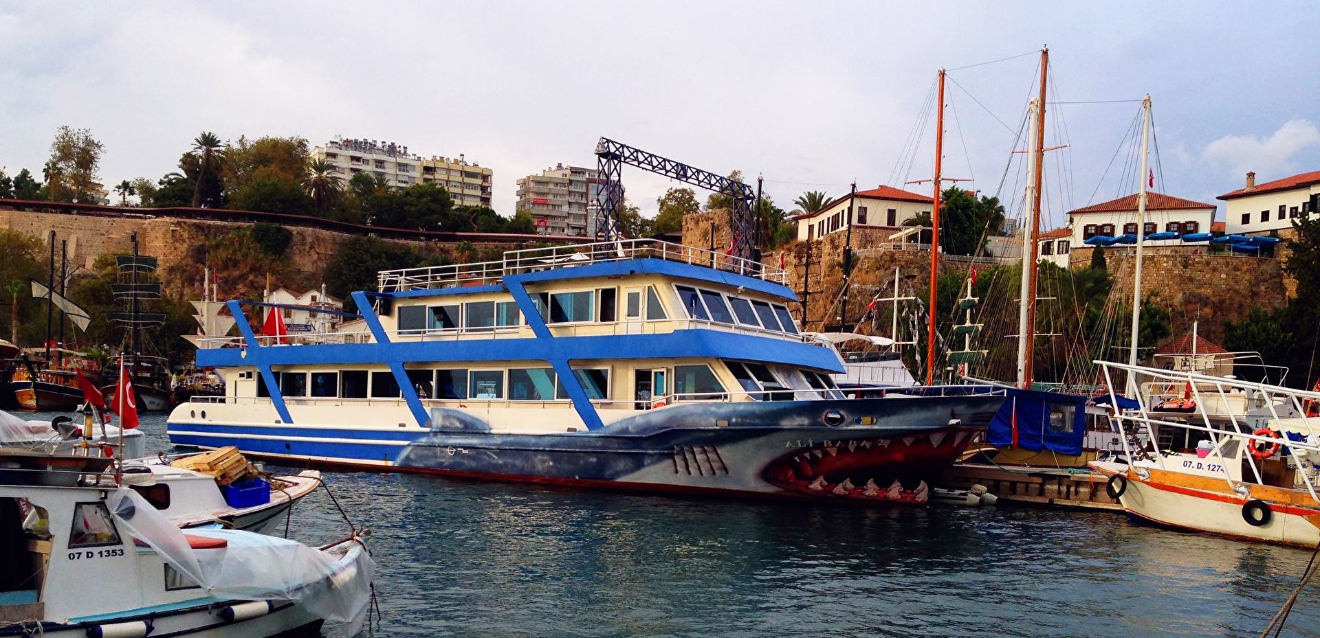 der Hafen von Antalya