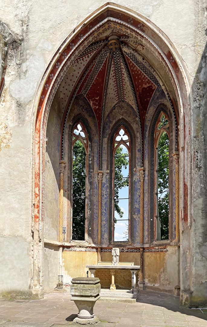 Kirchenruine Wachau bei Leipzig 3