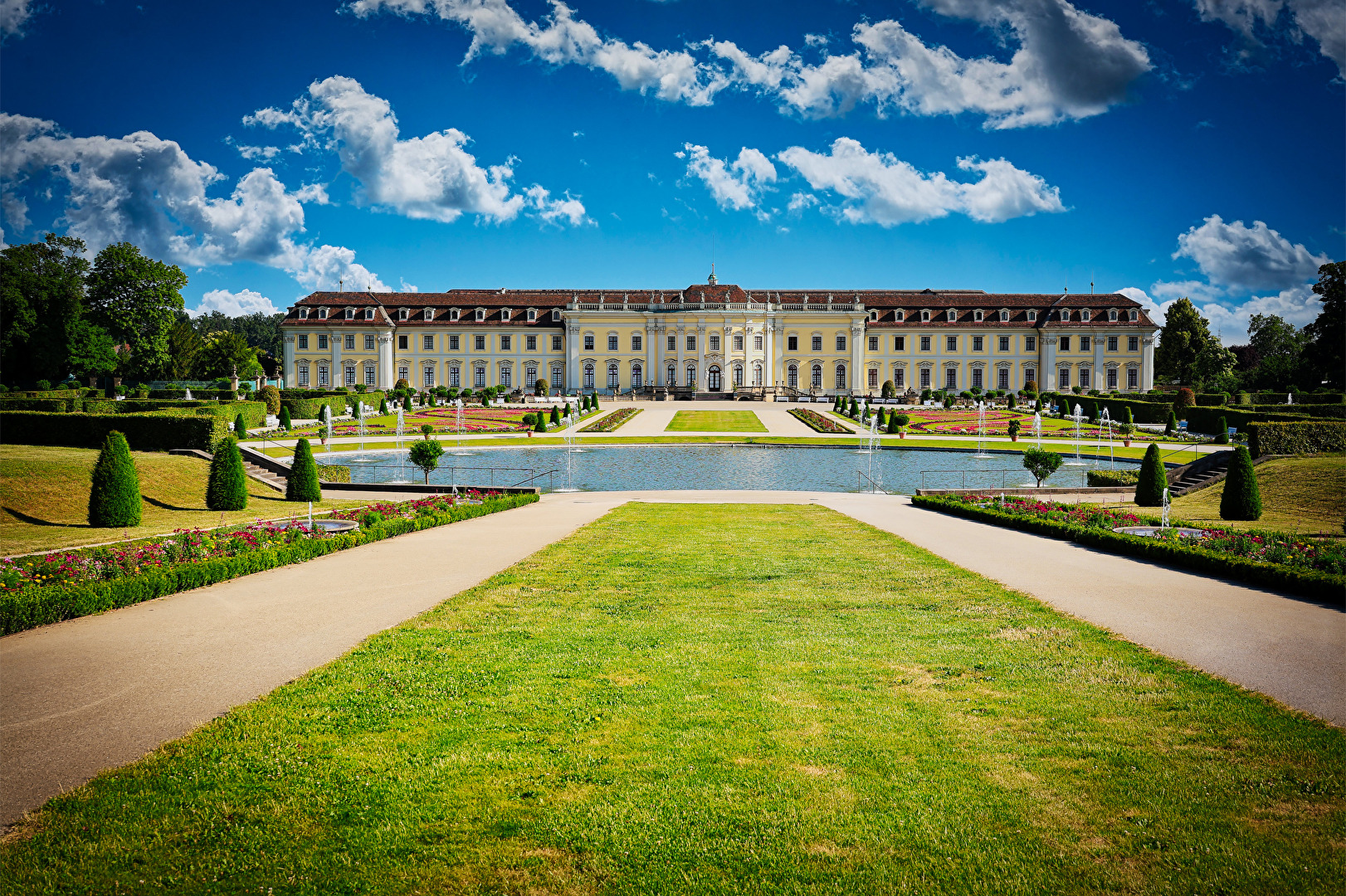 Schloss im Blühenden Barock